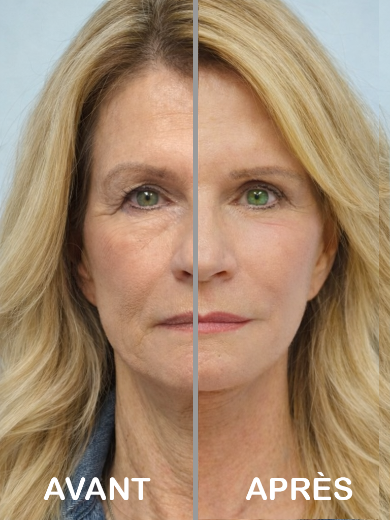 Lipofilling Visage Avant Après